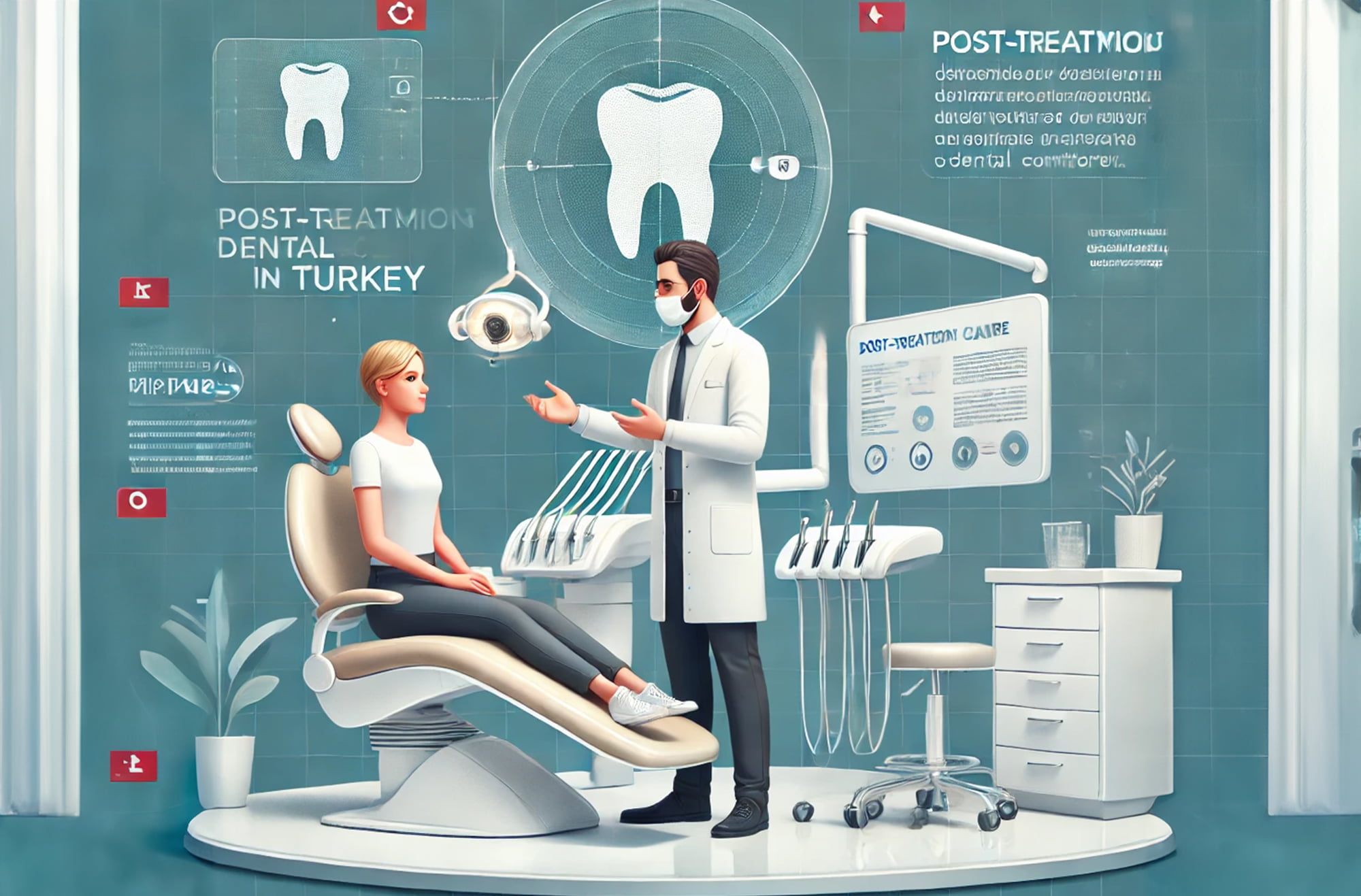 Solutions aux problèmes potentiels des soins dentaires en Turquie chez Quadro Dental